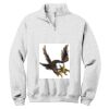 NuBlend ® 1/4 Zip Cadet Collar Sweatshirt Thumbnail