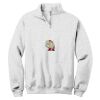 NuBlend ® 1/4 Zip Cadet Collar Sweatshirt Thumbnail