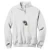 NuBlend ® 1/4 Zip Cadet Collar Sweatshirt Thumbnail