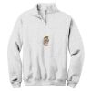 NuBlend ® 1/4 Zip Cadet Collar Sweatshirt Thumbnail