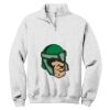 NuBlend ® 1/4 Zip Cadet Collar Sweatshirt Thumbnail