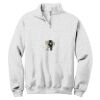 NuBlend ® 1/4 Zip Cadet Collar Sweatshirt Thumbnail