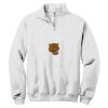 NuBlend ® 1/4 Zip Cadet Collar Sweatshirt Thumbnail