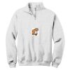 NuBlend ® 1/4 Zip Cadet Collar Sweatshirt Thumbnail