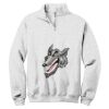 NuBlend ® 1/4 Zip Cadet Collar Sweatshirt Thumbnail