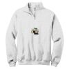 NuBlend ® 1/4 Zip Cadet Collar Sweatshirt Thumbnail
