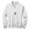 NuBlend ® 1/4 Zip Cadet Collar Sweatshirt Thumbnail
