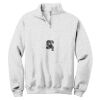 NuBlend ® 1/4 Zip Cadet Collar Sweatshirt Thumbnail
