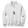 NuBlend ® 1/4 Zip Cadet Collar Sweatshirt Thumbnail