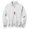 NuBlend ® 1/4 Zip Cadet Collar Sweatshirt Thumbnail