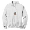 NuBlend ® 1/4 Zip Cadet Collar Sweatshirt Thumbnail