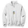 NuBlend ® 1/4 Zip Cadet Collar Sweatshirt Thumbnail