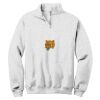 NuBlend ® 1/4 Zip Cadet Collar Sweatshirt Thumbnail