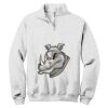NuBlend ® 1/4 Zip Cadet Collar Sweatshirt Thumbnail