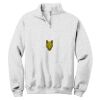 NuBlend ® 1/4 Zip Cadet Collar Sweatshirt Thumbnail