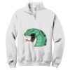 NuBlend ® 1/4 Zip Cadet Collar Sweatshirt Thumbnail