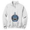NuBlend ® 1/4 Zip Cadet Collar Sweatshirt Thumbnail