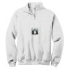 NuBlend ® 1/4 Zip Cadet Collar Sweatshirt Thumbnail