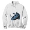 NuBlend ® 1/4 Zip Cadet Collar Sweatshirt Thumbnail