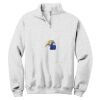 NuBlend ® 1/4 Zip Cadet Collar Sweatshirt Thumbnail