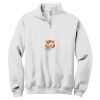 NuBlend ® 1/4 Zip Cadet Collar Sweatshirt Thumbnail