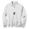 NuBlend ® 1/4 Zip Cadet Collar Sweatshirt Thumbnail