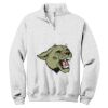 NuBlend ® 1/4 Zip Cadet Collar Sweatshirt Thumbnail