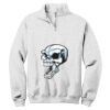 NuBlend ® 1/4 Zip Cadet Collar Sweatshirt Thumbnail