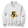 NuBlend ® 1/4 Zip Cadet Collar Sweatshirt Thumbnail
