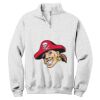 NuBlend ® 1/4 Zip Cadet Collar Sweatshirt Thumbnail
