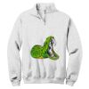 NuBlend ® 1/4 Zip Cadet Collar Sweatshirt Thumbnail