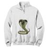 NuBlend ® 1/4 Zip Cadet Collar Sweatshirt Thumbnail