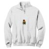 NuBlend ® 1/4 Zip Cadet Collar Sweatshirt Thumbnail