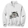 NuBlend ® 1/4 Zip Cadet Collar Sweatshirt Thumbnail