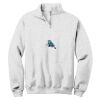 NuBlend ® 1/4 Zip Cadet Collar Sweatshirt Thumbnail