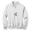 NuBlend ® 1/4 Zip Cadet Collar Sweatshirt Thumbnail