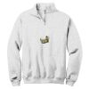 NuBlend ® 1/4 Zip Cadet Collar Sweatshirt Thumbnail