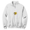 NuBlend ® 1/4 Zip Cadet Collar Sweatshirt Thumbnail