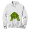 NuBlend ® 1/4 Zip Cadet Collar Sweatshirt Thumbnail