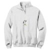 NuBlend ® 1/4 Zip Cadet Collar Sweatshirt Thumbnail