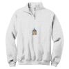 NuBlend ® 1/4 Zip Cadet Collar Sweatshirt Thumbnail