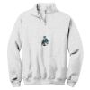 NuBlend ® 1/4 Zip Cadet Collar Sweatshirt Thumbnail