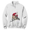 NuBlend ® 1/4 Zip Cadet Collar Sweatshirt Thumbnail
