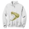NuBlend ® 1/4 Zip Cadet Collar Sweatshirt Thumbnail