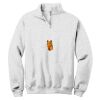 NuBlend ® 1/4 Zip Cadet Collar Sweatshirt Thumbnail