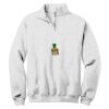 NuBlend ® 1/4 Zip Cadet Collar Sweatshirt Thumbnail