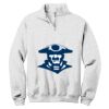 NuBlend ® 1/4 Zip Cadet Collar Sweatshirt Thumbnail