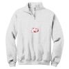 NuBlend ® 1/4 Zip Cadet Collar Sweatshirt Thumbnail