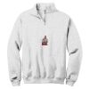 NuBlend ® 1/4 Zip Cadet Collar Sweatshirt Thumbnail