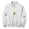 NuBlend ® 1/4 Zip Cadet Collar Sweatshirt Thumbnail